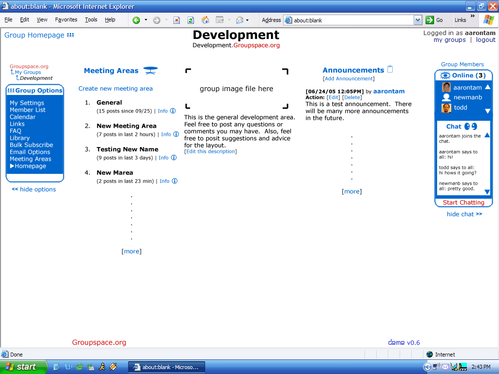 Group Viewer Design 2006
